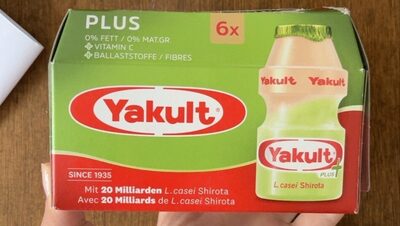 Yakult plus front packaging