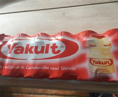 Yakult front packaging
