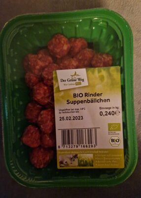 Bio RinderSuppenbällchen