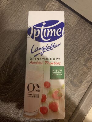 Optimel Langlekker aardbei framboos