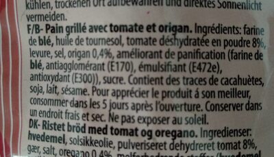 Unknown ingredients label