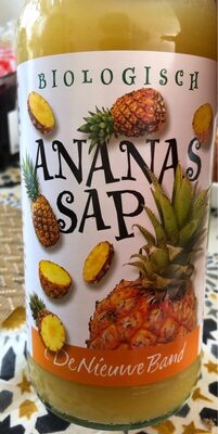 Biologisch ananassap front packaging