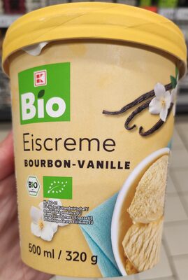 Bio Eiscreme Bourbon-Vanille