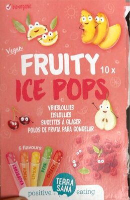 Fruity ice pops