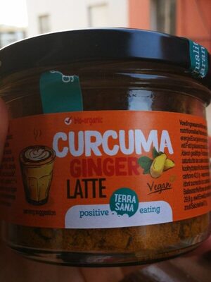 Curcuma Ginger Latte front packaging