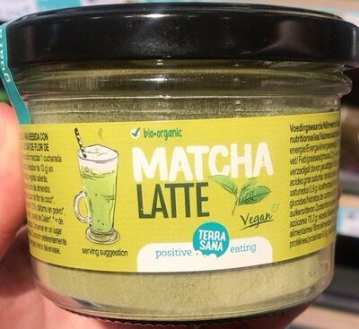 Matcha Latte front packaging