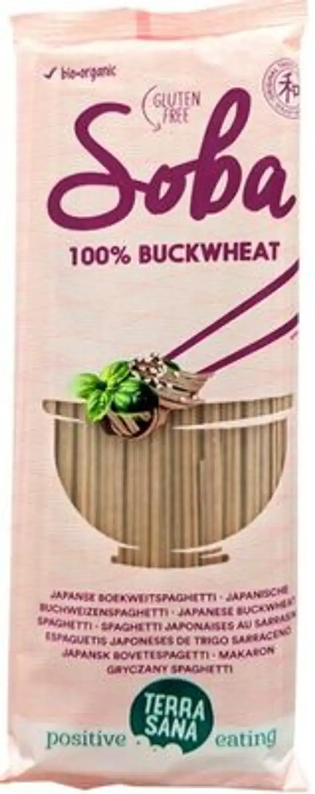 Spaghetti Soba Sarrasin front packaging