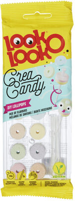 Look-O-Look Crea Candy Lollipops 32g