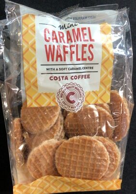 Caramel waffles front packaging