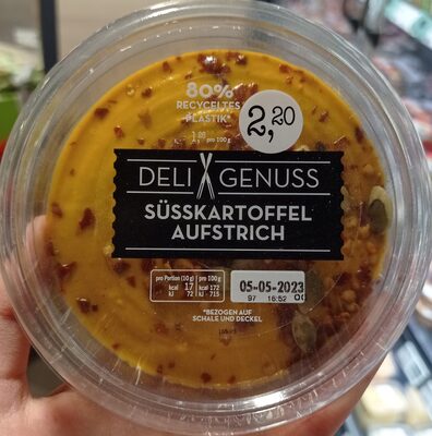 Süßkartoffel Aufstrich front packaging