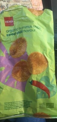 Organic hummus chips