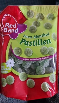 Euca Menthol Pastillen front packaging