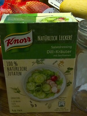 Dill-Kräuter Salatdressing mit Senfsamen