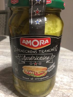 Cornichons tranchés à l'americaine