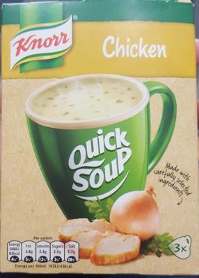 Quick soup chicken