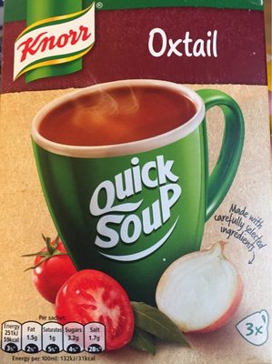 Oxtail instant soup mix