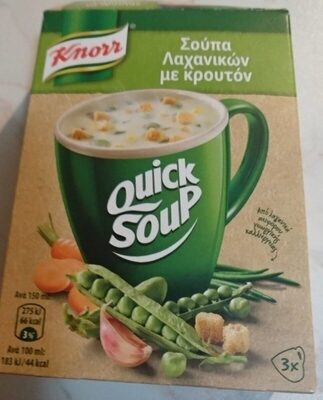 Soupe de légumes avec croutons