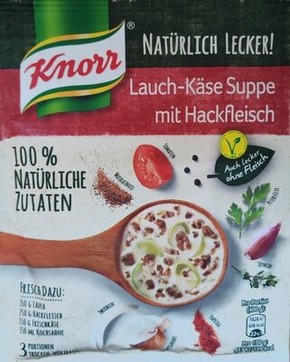 Lauch-Käse-Suppe front packaging