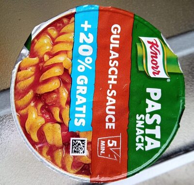 Knorr Pasta Snack, Gulasch- Sauce