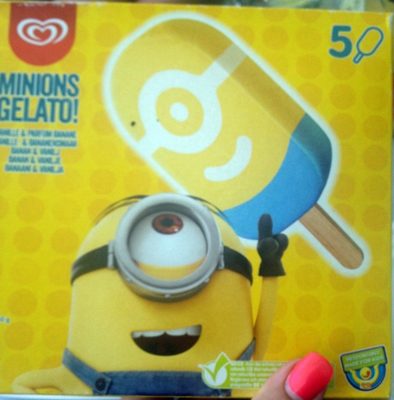Minions 5X90ML Banaani-vanilja