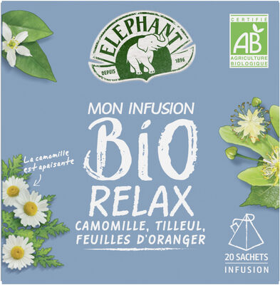 Elephant Mon Infusion Bio Relax 20 Sachets Pyramid®