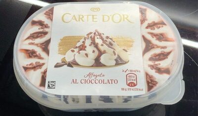 Affogato al cioccolato front packaging
