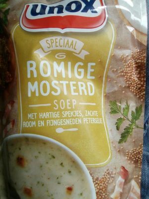 Romige mosterdsoep