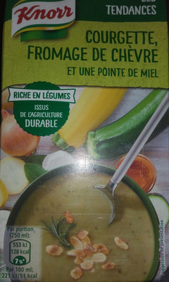 Les Tendances Courgette, Fromage de chèvre et une pointe de miel