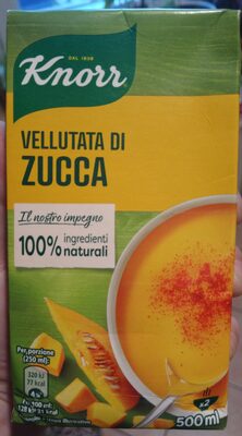 Vellutata di zucca front packaging