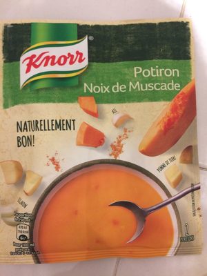 Knorr Soupe Potiron Noix de Muscade 64g 2 Portions