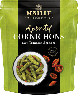 Maille Cornichons aux Tomates Séchées Sachet Apéritif 100g