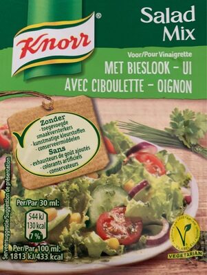 Salad mix front packaging