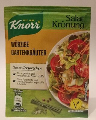 Salatkrönung Gartenkräuter !!!Achtung Päckchen