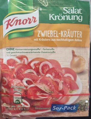 Salatkrönung Zwiebelkräuter