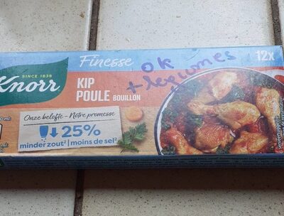 Bouillon poule finesse -25% sel