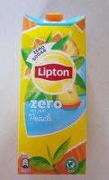 Lipton peach zero sugar