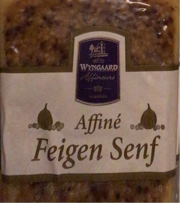 Affine feigen senf hartkäse