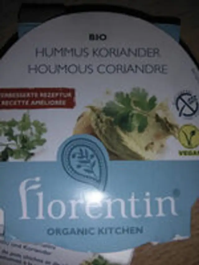 Houmous coriandre