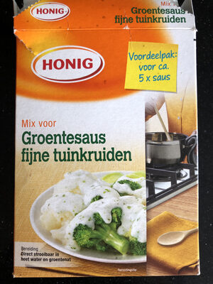 Groentesaus fijne tuinkruiden