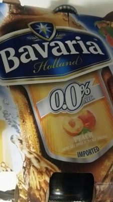 Bière pêche sans alcool Bavaria 0.0%