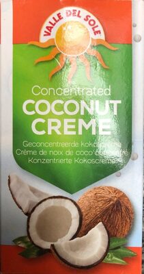Concentrated Coconut Cream front packaging