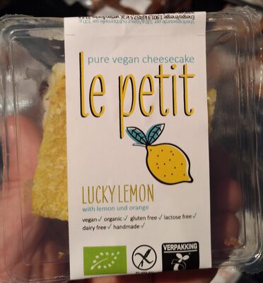 Lucky lemon cheese cake