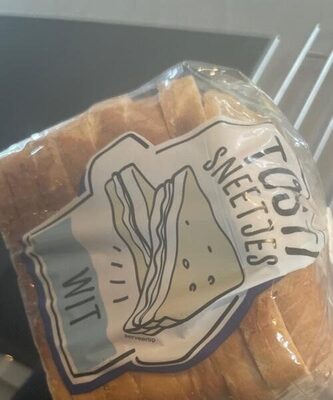 Tosti sneetjes wit