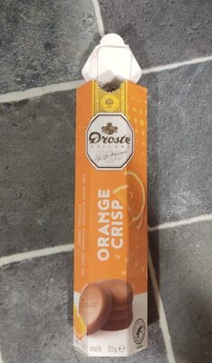 Orange crisp pastilles
