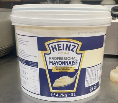 Mayonnaise professionelle heinz front packaging