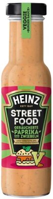 Heinz Street Food geräucherte Paprika und Zwiebeln