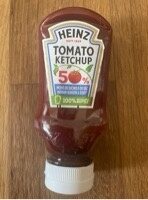 Tomato Ketchup 50% moins de sucre et sel