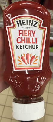 Fiery Chilli Ketchup front packaging