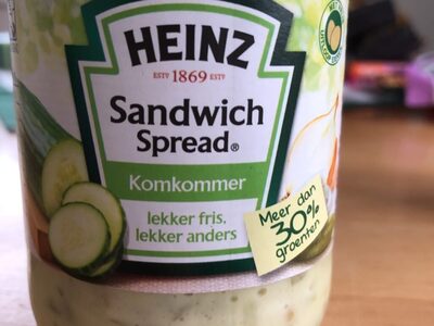 Heinz Sandwich Spread Komkommer front packaging