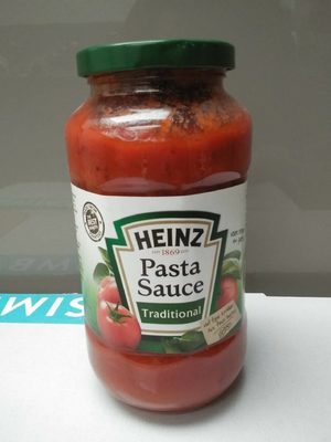 Pasta Sauce traditional front packaging